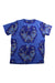 A Blue Short Sleeve T Shirts from Mini Rodini in size 6T for girl. (Back View)