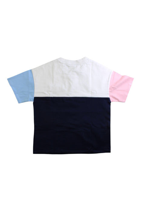 A Multicolour Short Sleeve T Shirts from Lacoste in size 6T for girl. (Back View)