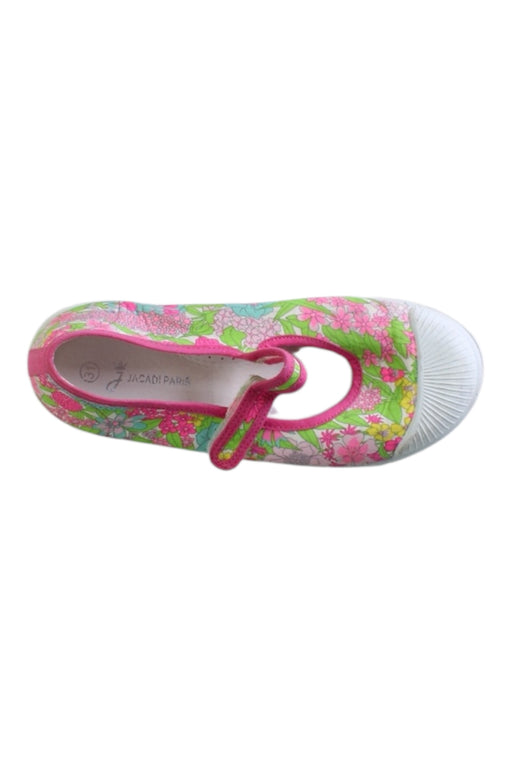 A Multicolour Flats from Jacadi in size 6T for girl. (Front View)