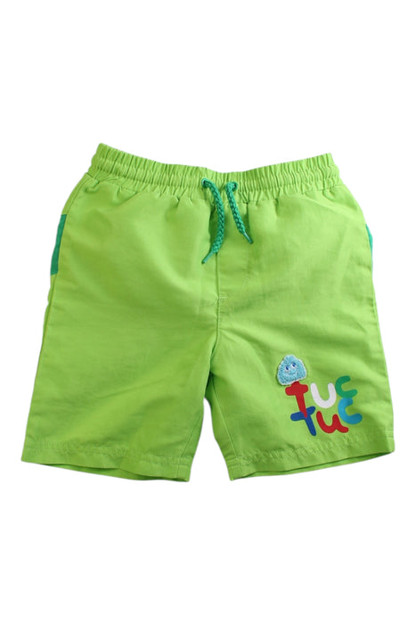 A Green Swim Shorts from tuc tuc in size 5T for boy. (Front View)