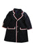 A Black Coats from Nicholas & Bears in size 6-12M for girl. (Front View)