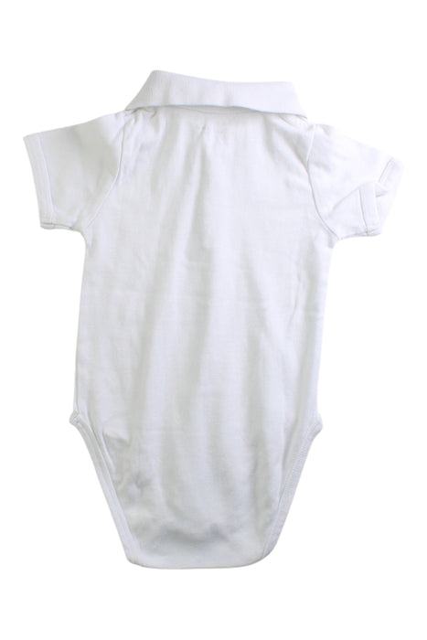 A White Short Sleeve Bodysuits from Vertbaudet in size 2T for boy. (Back View)