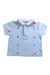 A Multicolour Short Sleeve Polos from Jacadi in size 12-18M for boy. (Front View)