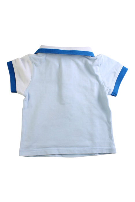 A Blue Short Sleeve Polos from Jacadi in size 12-18M for boy. (Back View)