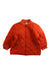 A Orange Puffer/Quilted Jackets from Ralph Lauren in size 12-18M for neutral. (Front View)