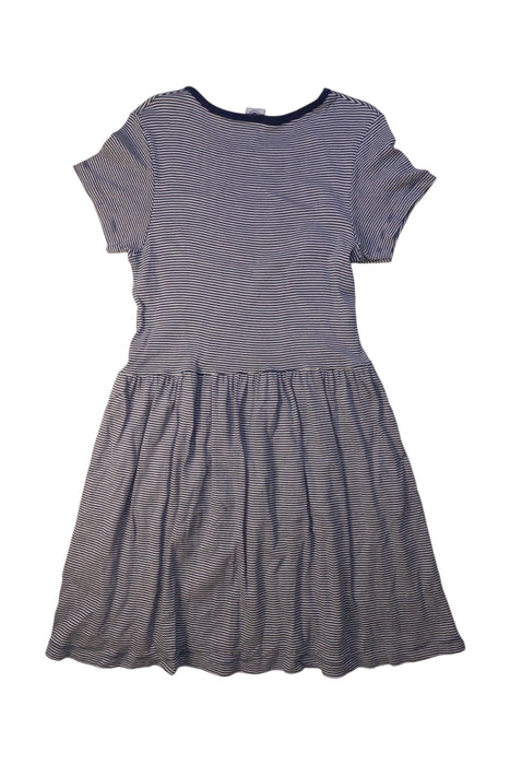 A Multicolour Short Sleeve Dresses from Petit Bateau in size 10Y for girl. (Back View)