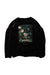 A Black Zippered Sweatshirts from Kenzo in size 8Y for girl. (Back View)