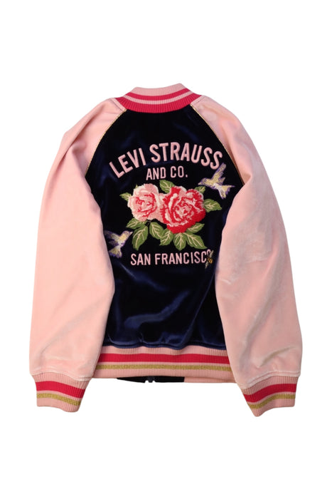 A Multicolour Lightweight Jackets from Levi's in size 7Y for girl. (Back View)