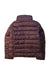 A Brown Puffer/Quilted Jackets from Save The Duck in size 8Y for girl. (Back View)