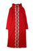 A Red Sweater Dresses from I Pinco Pallino in size 6T for girl. (Front View)