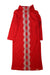 A Red Sweater Dresses from I Pinco Pallino in size 4T for girl. (Front View)