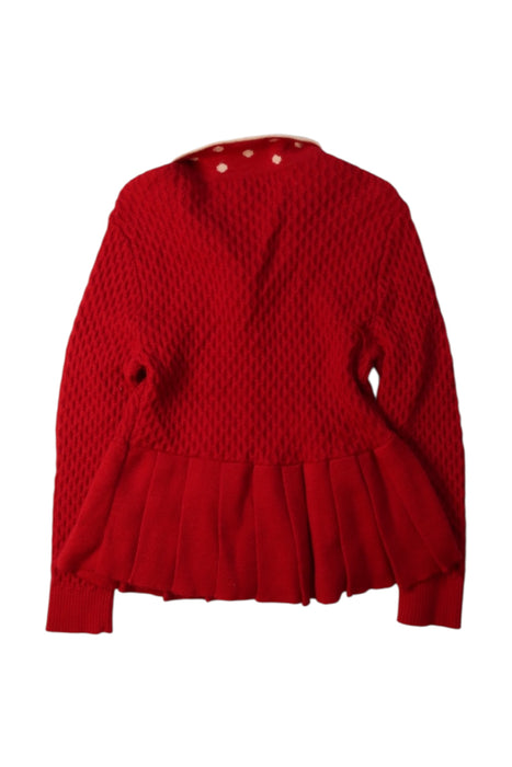 A Red Cardigans from Nicholas & Bears in size 3T for girl. (Back View)