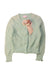 A Green Cardigans from Nicholas & Bears in size 4T for girl. (Front View)