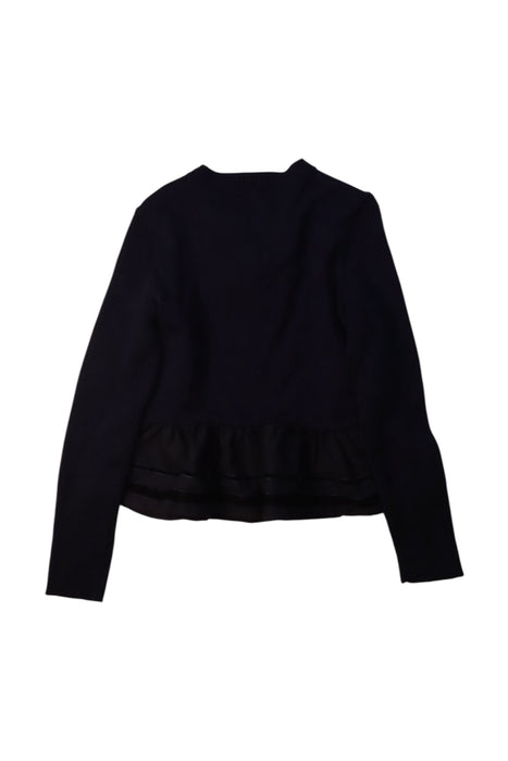 A Black Long Sleeve Tops from Nicholas & Bears in size 6T for girl. (Back View)
