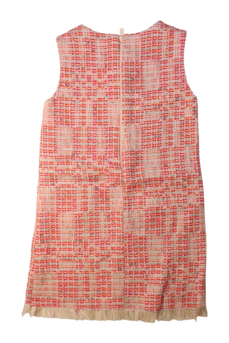 A Pink Sleeveless Dresses from I Pinco Pallino in size 4T for girl. (Back View)