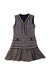 A Navy Sleeveless Dresses from Nicholas & Bears in size 6T for girl. (Front View)