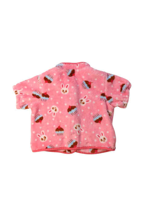 A Pink Capes & Ponchos from Miki House in size 4T for girl. (Back View)