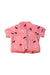 A Pink Capes & Ponchos from Miki House in size 4T for girl. (Back View)