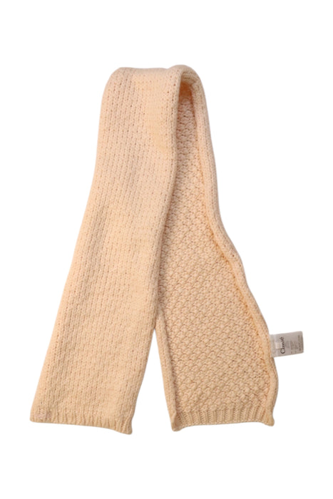 A Beige Scarves from Chloe in size O/S for girl. (Front View)