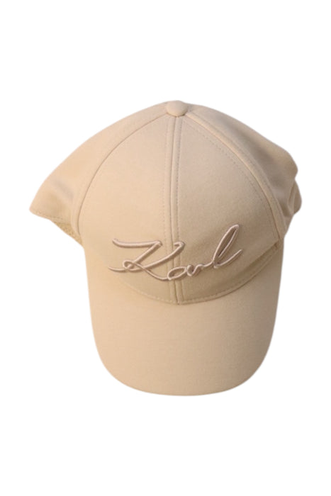 A Beige Caps from Karl Lagerfeld in size O/S for neutral. (Back View)