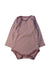 A Purple Long Sleeve Bodysuits from Mamas & Papas in size 12-18M for neutral. (Front View)