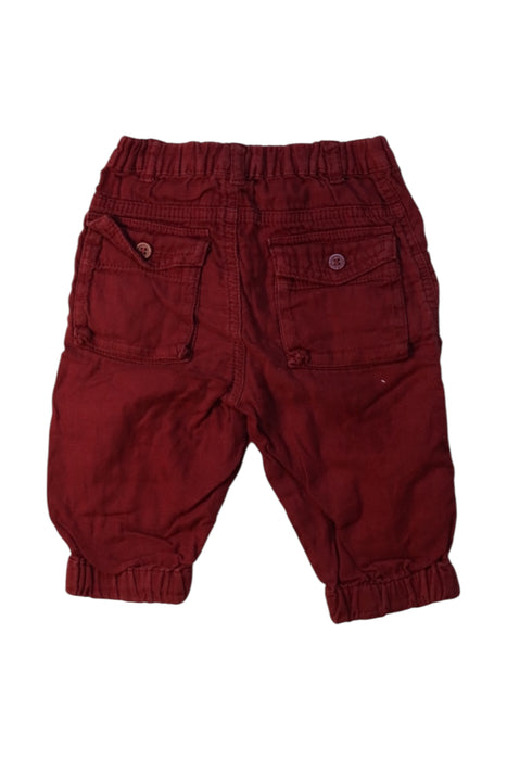 A Burgundy Casual Pants from Petit Bateau in size 3-6M for neutral. (Back View)