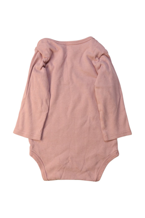 A Pink Long Sleeve Bodysuits from Mamas & Papas in size 12-18M for neutral. (Back View)