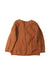 A Brown Long Sleeve Tops from Seed in size 6-12M for girl. (Back View)