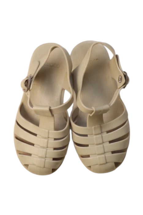 A Beige Sandals from Liewood in size 5T for girl. (Back View)