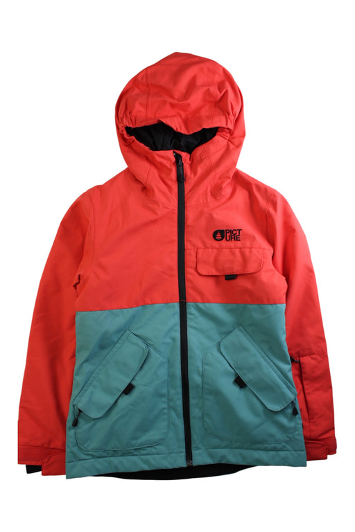 A Multicolour Ski Jackets from Picture Organic in size 10Y for neutral. (Front View)