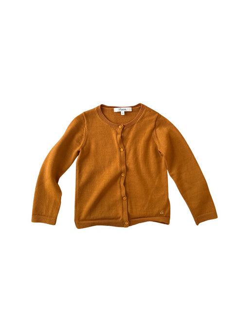 A Orange Cardigans from Bonpoint in size 3T for girl. (Front View)