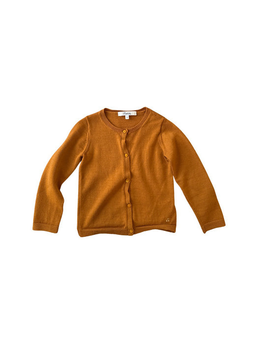 A Orange Cardigans from Bonpoint in size 3T for girl. (Front View)