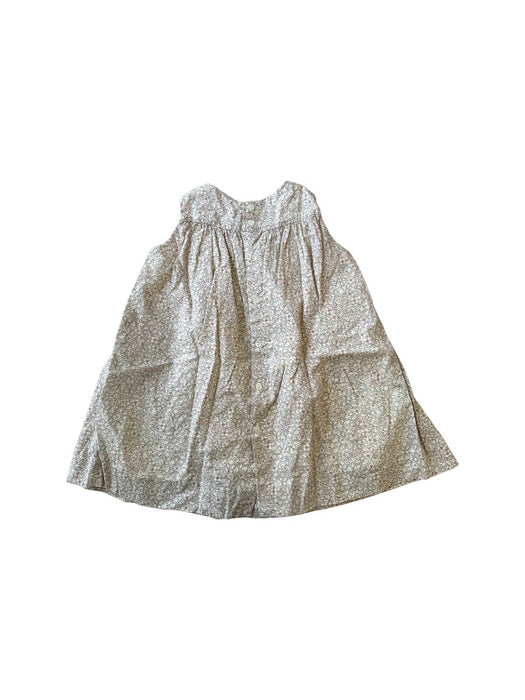 A Beige Sleeveless Dresses from Bonpoint in size 2T for girl. (Back View)
