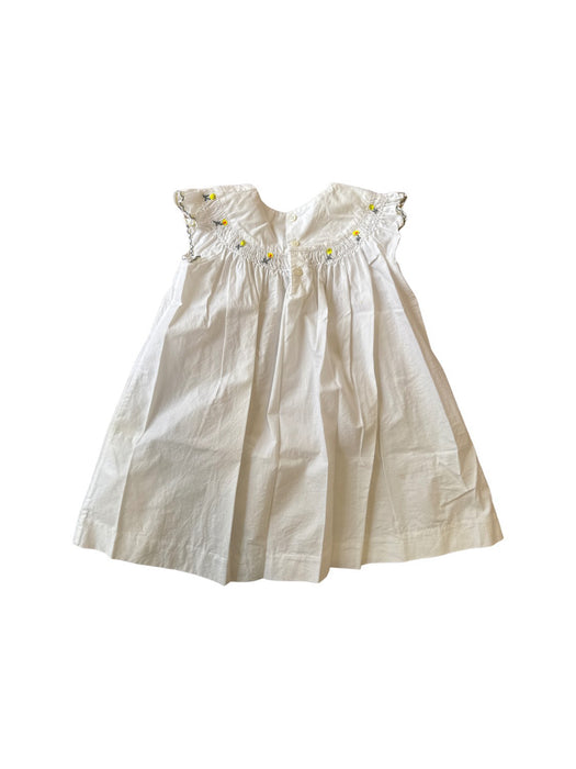 A White Short Sleeve Dresses from Bonpoint in size 2T for girl. (Back View)