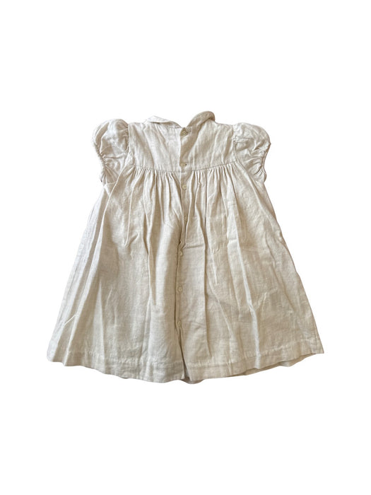 A Beige Short Sleeve Dresses from Bonpoint in size 3T for girl. (Back View)