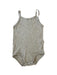 A Grey Sleeveless Bodysuits from Petit Bateau in size 3T for neutral. (Front View)