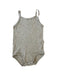A Grey Sleeveless Bodysuits from Petit Bateau in size 3T for neutral. (Front View)