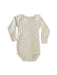 A White Long Sleeve Bodysuits from Petit Bateau in size 18-24M for neutral. (Back View)