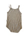 A Grey Sleeveless Bodysuits from Petit Bateau in size 3T for neutral. (Back View)