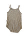 A Grey Sleeveless Bodysuits from Petit Bateau in size 3T for neutral. (Back View)
