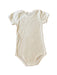 A White Short Sleeve Bodysuits from Petit Bateau in size 3T for neutral. (Back View)