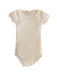 A White Short Sleeve Bodysuits from Petit Bateau in size 3T for neutral. (Back View)