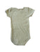 A Green Short Sleeve Bodysuits from Petit Bateau in size 3T for neutral. (Back View)