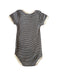 A Black Short Sleeve Bodysuits from Petit Bateau in size 3T for neutral. (Back View)
