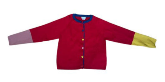 A Red Cardigans from Stella McCartney in size 12Y for girl. (Front View)
