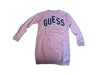 A Pink Long Sleeve Dresses from Guess in size 10Y for girl. (Front View)