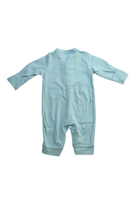 A Blue Onesies from Mothercare in size Newborn for boy. (Back View)