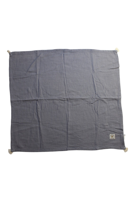 A Blue Blankets from mimi et lulu in size O/S for boy. (Front View)