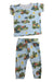 A Multicolour Pants Sets from Apple Park in size 18-24M for boy. (Front View)