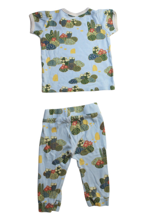 A Multicolour Pants Sets from Apple Park in size 18-24M for boy. (Back View)